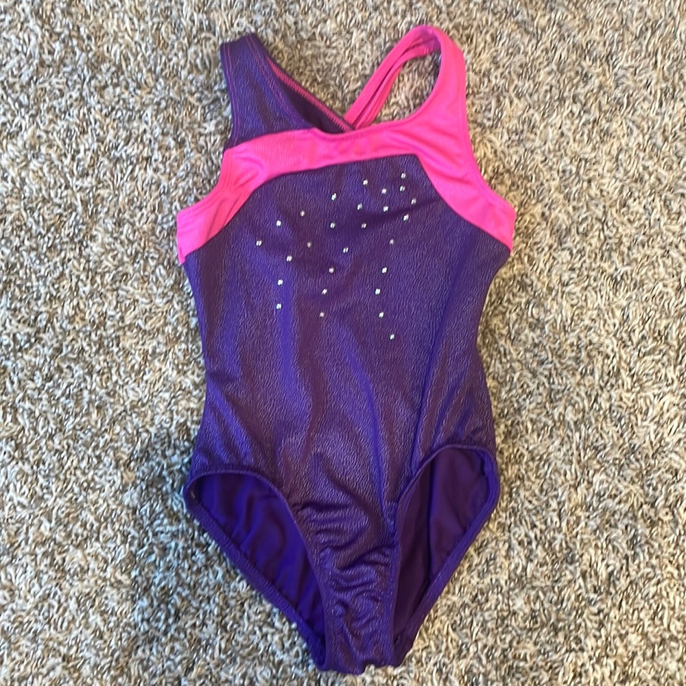 Freestyle by Danskin girls 4/5 leotard EUC